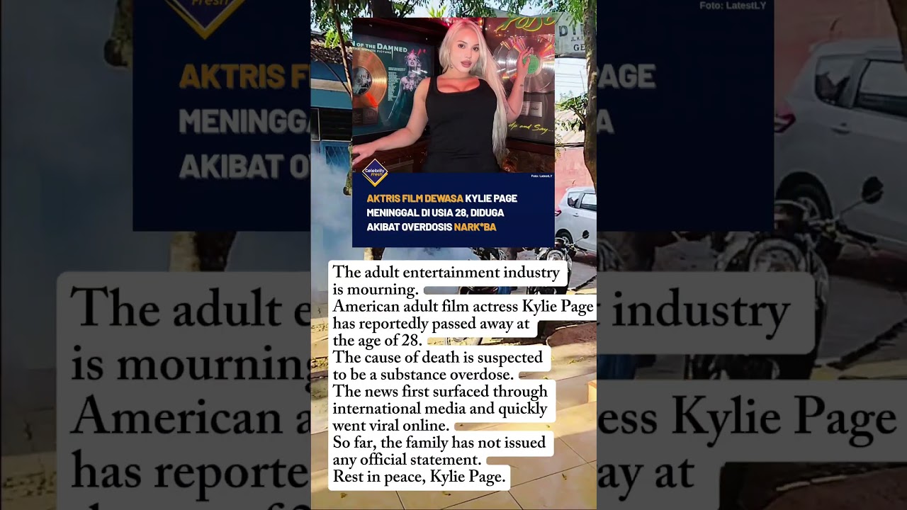 Adult Film Star Kylie Page Dies at 28, Alleged Overdose