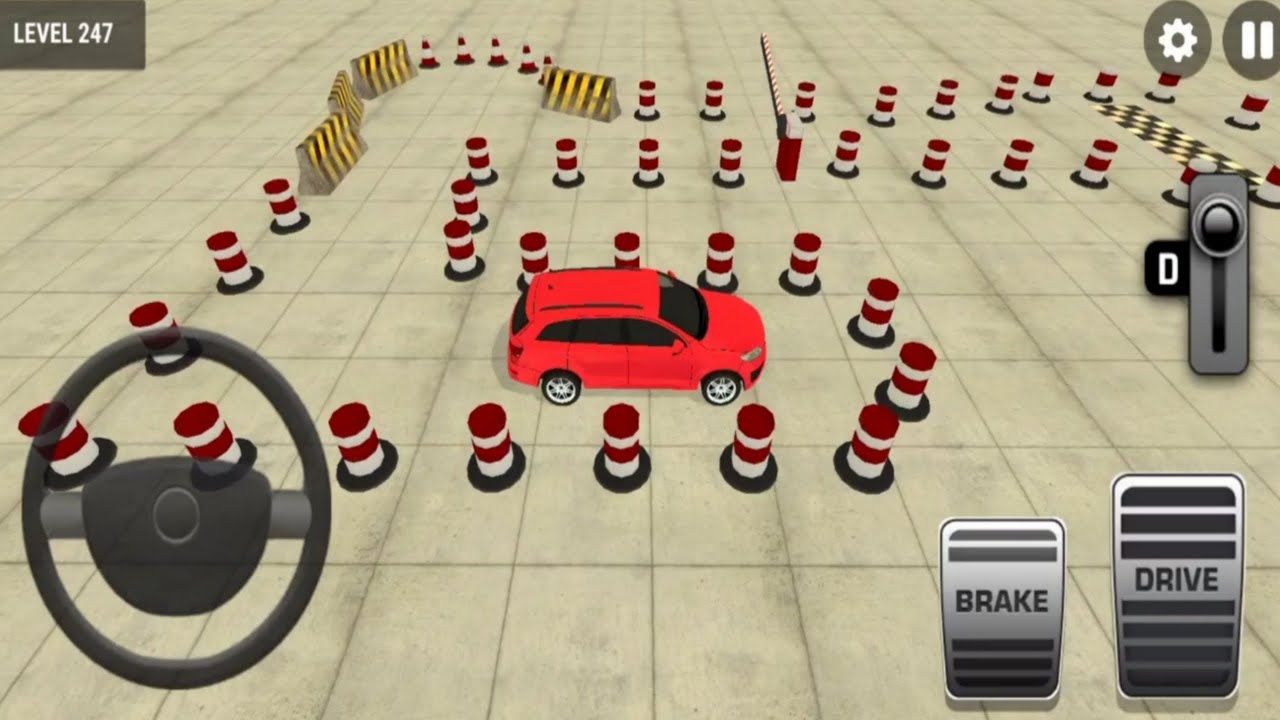 Prado car games, Modern car, Parking car games 2020 || level 246 – 250 || Android ios Gameplay