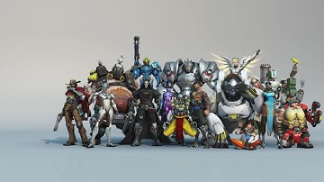 Overwatch 1 - Final Main Menu (No HUD)