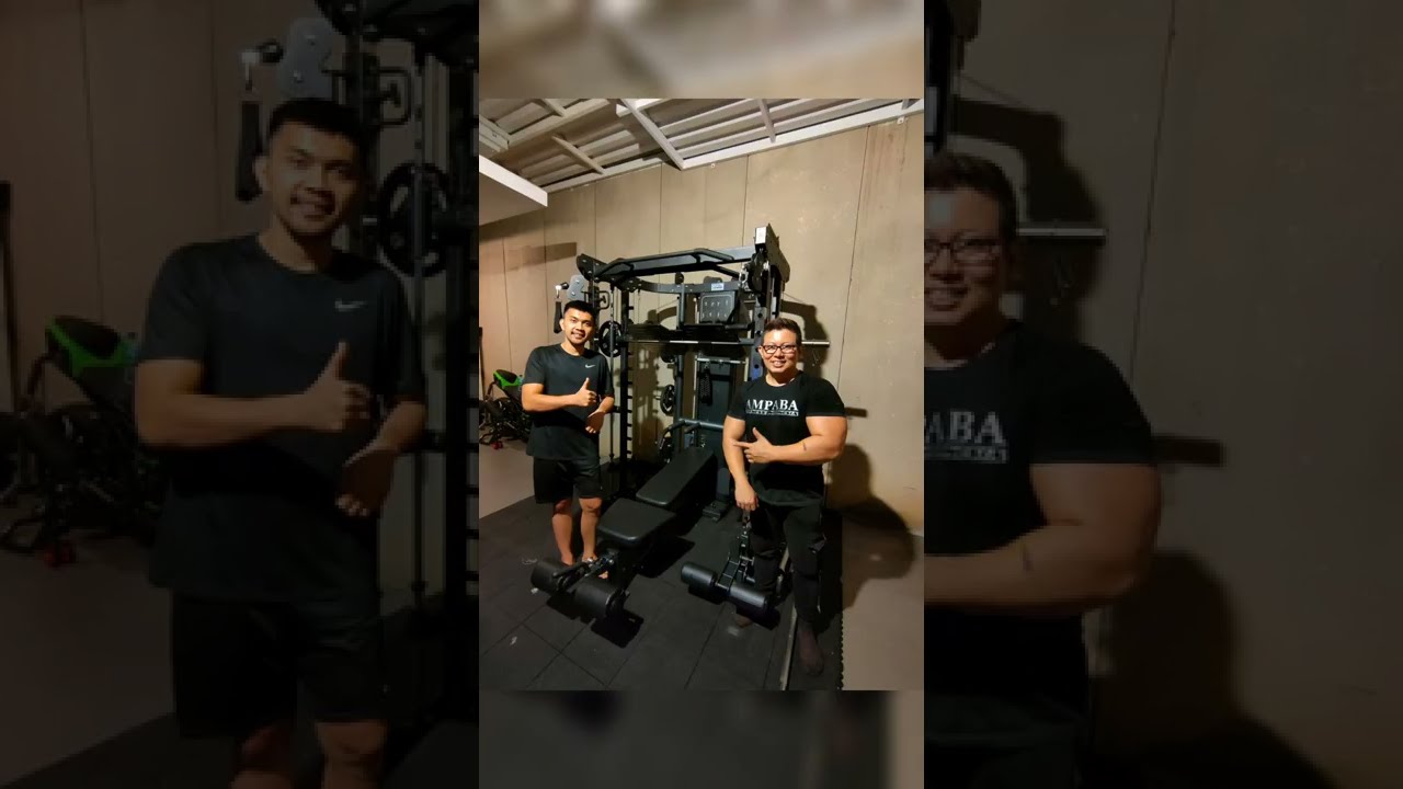 Pengiriman & Pemasangan Alat Fitnes Smith Machine Multi/Multifuctional/Multigym Import ke Bandung