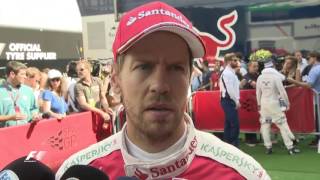 Interview with Vettel after qualifying - Belgian GP 2016