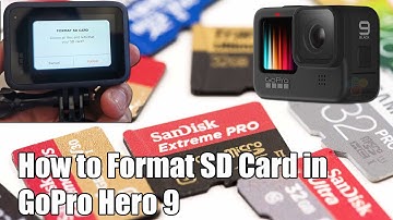 How to Format SD Card in Gopro Hero 9