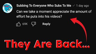 Verified Spam Commenters Are Back?!