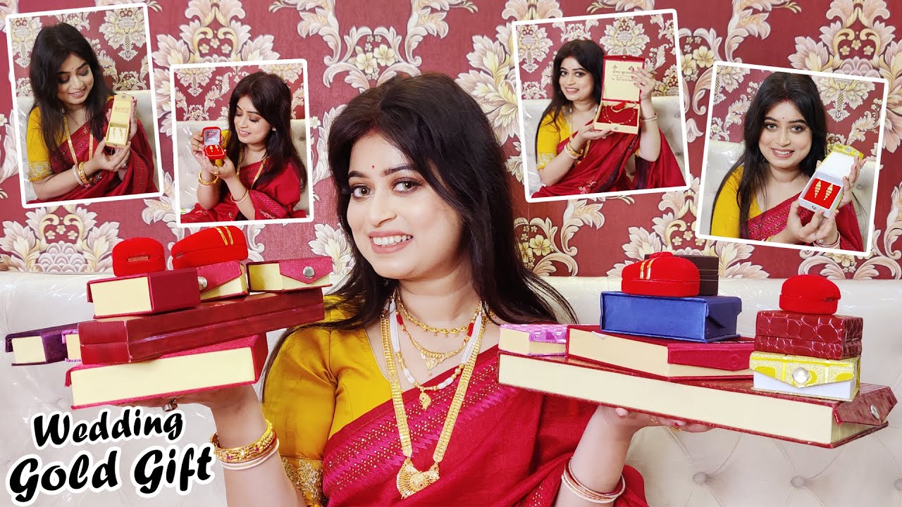 আমার বিয়েতে পাওয়া সোনার গয়না । My Wedding Gold Jewellery Collection