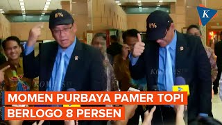 Momen Topi 8 Persen Milik Purbaya \