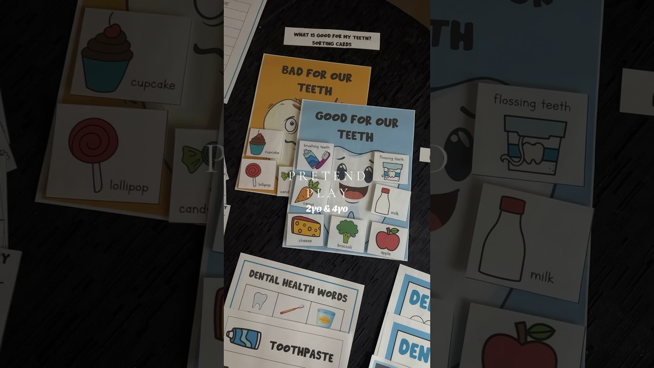 Dramatic Play Dentist Theme Pretend Play Set Up Ideas 