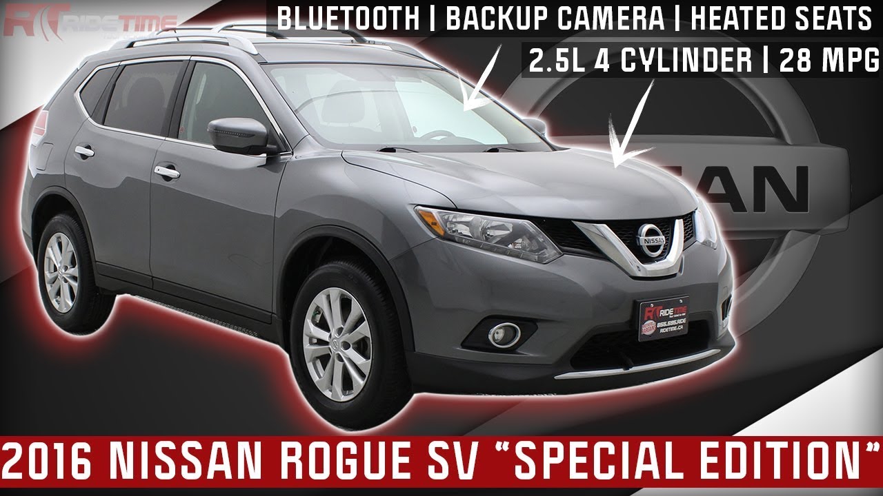 2016 Nissan Rogue SV AWD 