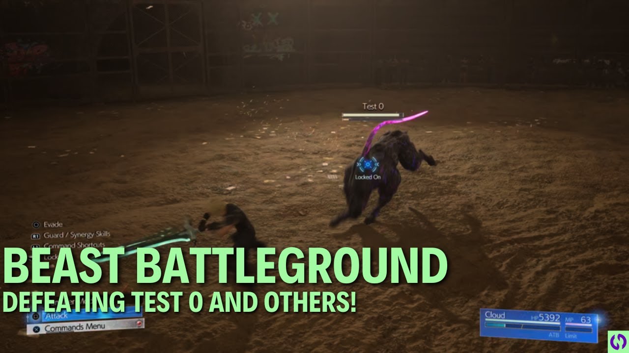 Defeating Beast Battleground | Final Fantasy VII Rebirth