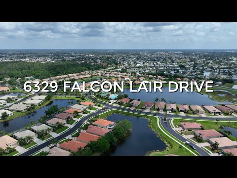 6329 Falcon Lair Drive, North Port, FL home video tour