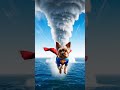 Super Yorkie ocean flight