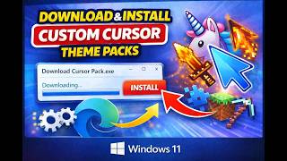 How to Download and Install Custom Cursor Theme Packs on Windows 11 | GearUpWindows Tutorial screenshot 5