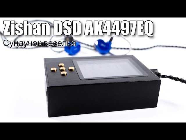 Zishan DSD 未使用品 AK4497EQ搭載なのに16500円で買える