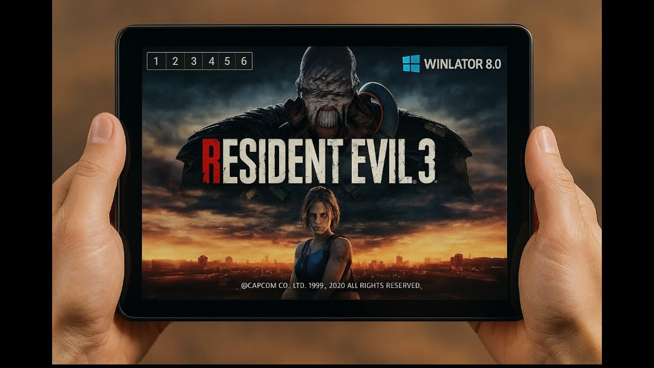 RESIDENT EVIL 3 REMAKE ON ANDROID (WINLATOR 8.0) ALL PROBLEM FIX CRASH,FREEZE AND LAG 🎯🎮🤯