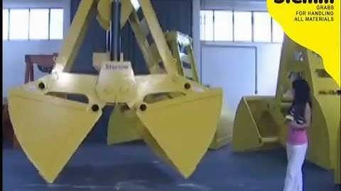 STEMM Radio Controlled Single Rope Grab for Cereals and Fertilizers