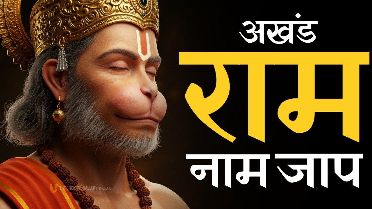 Ram Naam Jaap 11000 Times | अखंड श्री राम नाम जाप | Ram Ram Chanting | Ram Bhajan | Ram Jaap