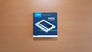 Unbox y Detalles Crucial MX500 1TB SSD SATA 3D NAND 64-Capas TLC (3-bit)