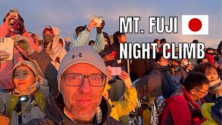 Climbing Mt. Fuji at Night to see the Morning Sunrise