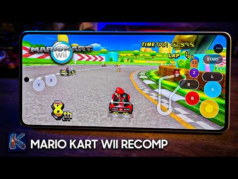 ANOTHER ONE??? MARIO KART WII RECOMPILED FOR MOBILE!!!