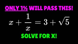 Math Problem 12 | THE ANSWER WILL SHOCK YOU!