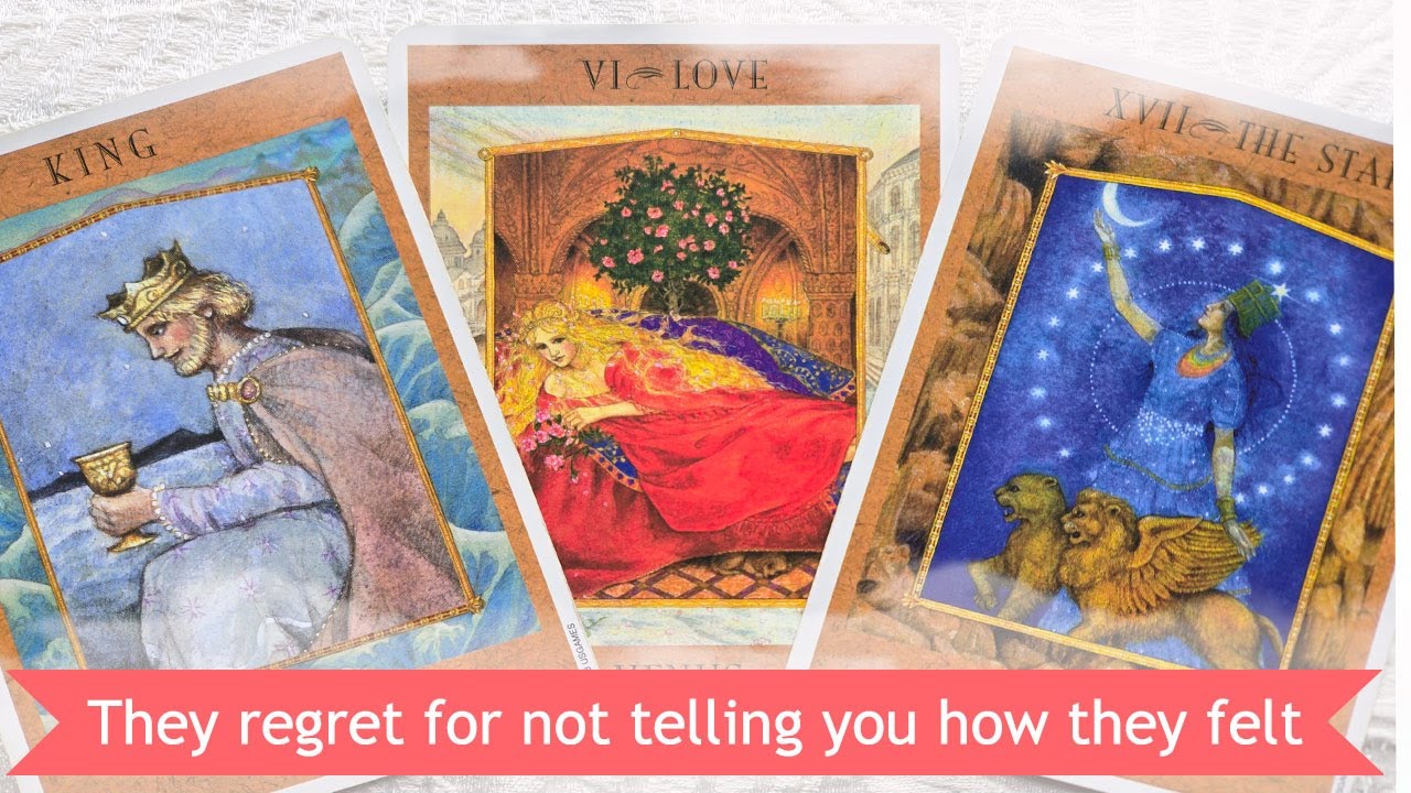 The person thinking of you has regret, for not saying how they felt about you! 💖💞❣️