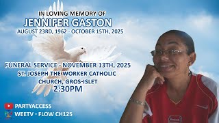 In Loving Memory of Jennifer Gaston