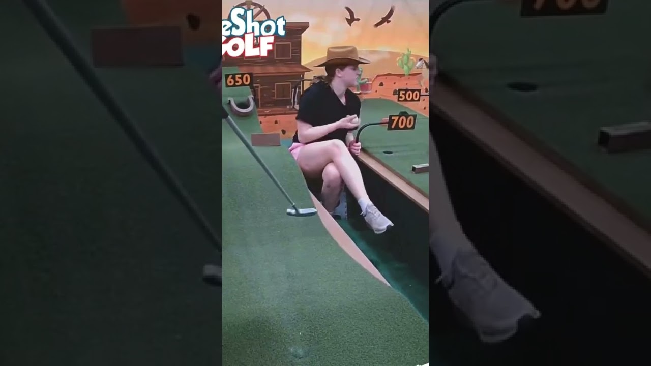 hitting someone in oneshot golf