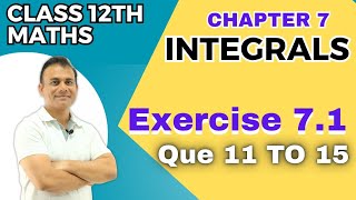 CLASS 12 MATHS | EXERCISE 7.1| INTEGRALS | CBSE | NCERT | @mathsscore2896 