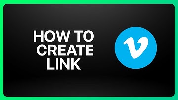 How To Create Vimeo Link Tutorial