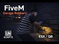Advanced Garage Robbery Script for FiveM (ESX/QB)