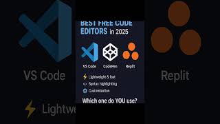 Top 3 Free Code Editors in 2025 — Which One is BEST? 💻⚡ Wealth