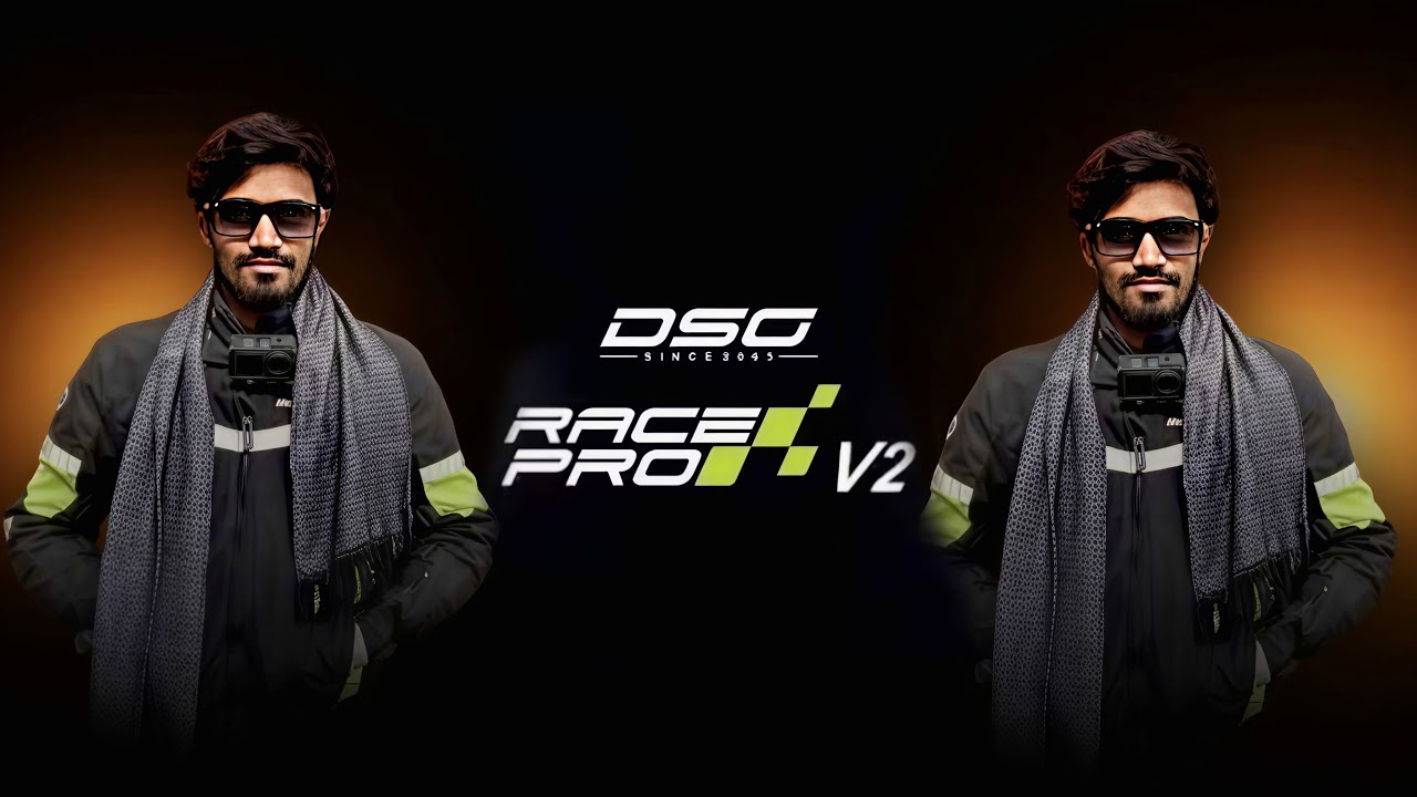 All new DSG v2 Race pro jacket price 12999/- 