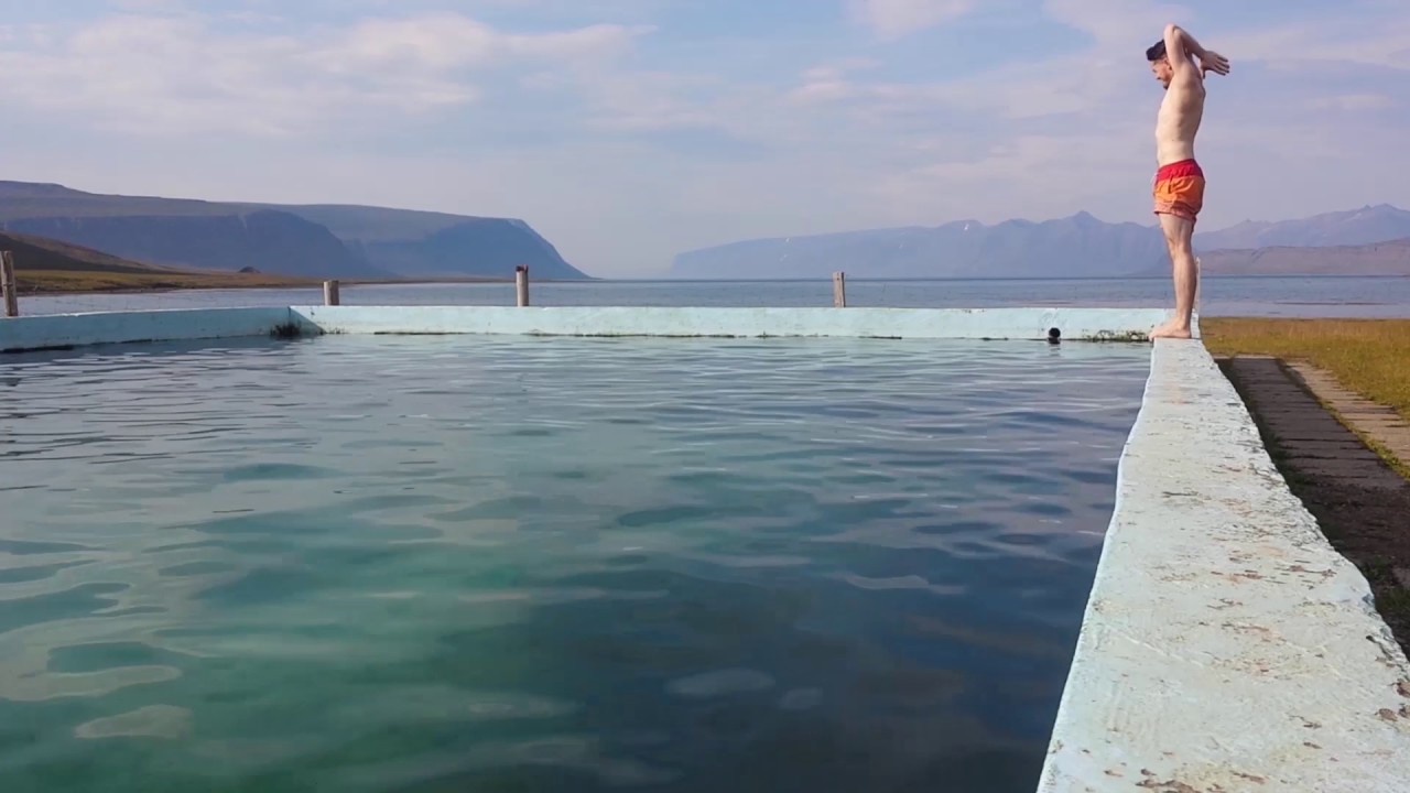 Iceland - Reykjafjarðarlaug Pool — Reykjafjarðarlaug — video poster