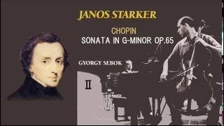 ☆ショパン チェロ・ソナタ ト短調 op 65 シュタルケル Chopin Cello