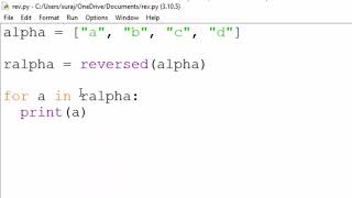 Reverse the predefined function in python@COMPUTEREXCELSOLUTION
