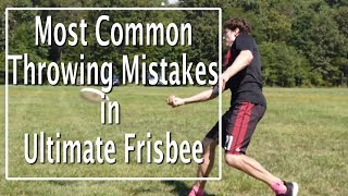 Most Common Throwing Mistakes in Ultimate Frisbee screenshot 2