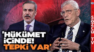 Hakan Beye De Tepki Var Hükümet İçinde Müsavat Dervişoğlundan Hakan Fidan Çıkışı
