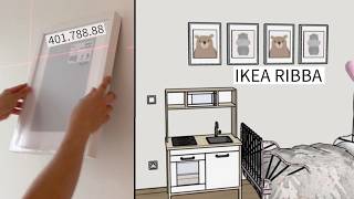 Deep Picture Frames Unboxing & Wall Setup (IKEA RIBBA)