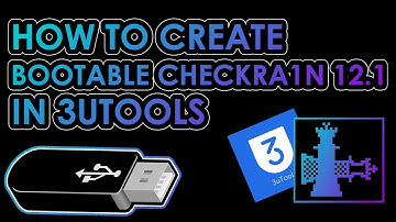how to create bootable checkra1n 12.1 in 3utools