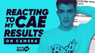 Cambridge English Exam - Opening My CAE Results [LIVE]