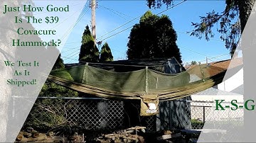 Hammocks!  Hanging the Covacure Bug Net Hammock from Amazon.