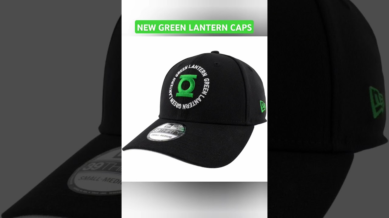 NEW GREEN LANTERN CAPS 