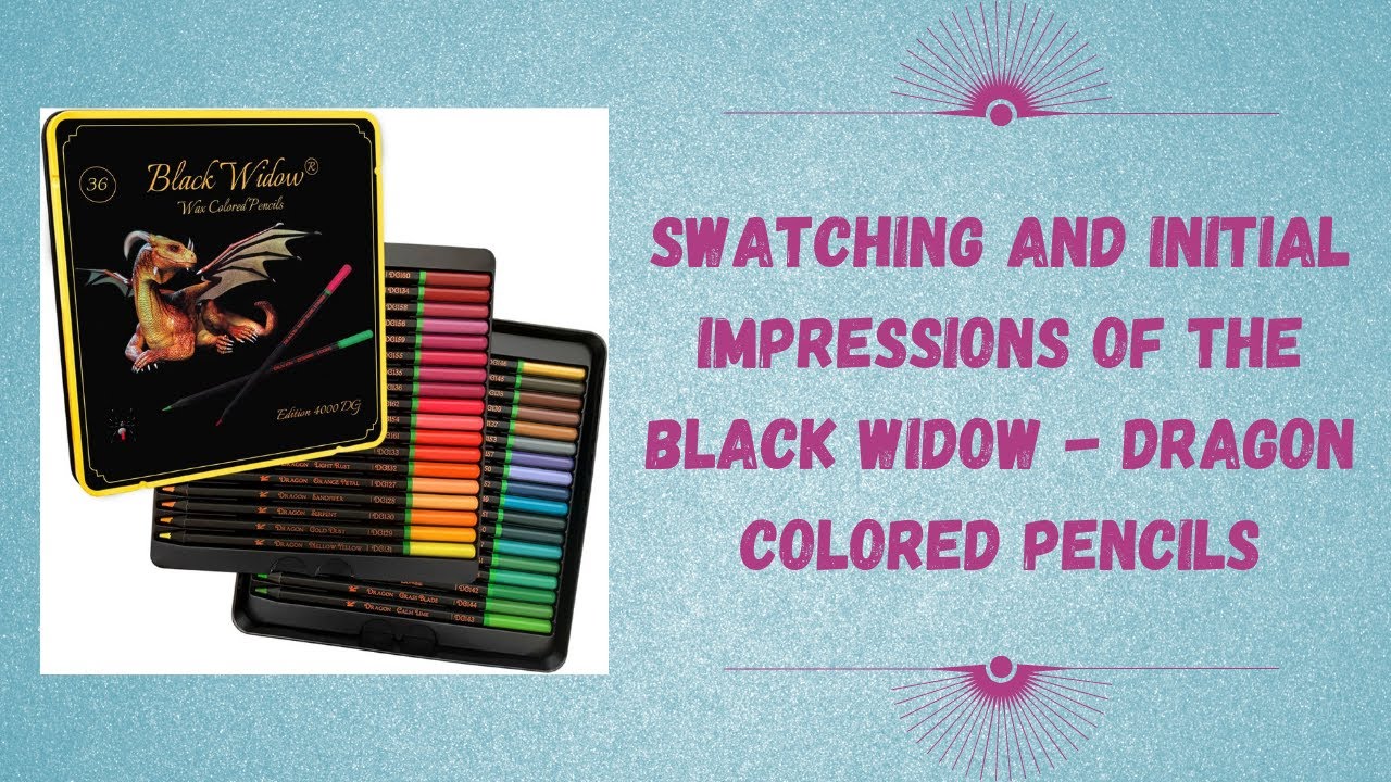 Swatching and First Impressions of the Black Widow Dragon Series