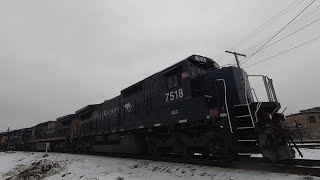Chasing Pan Am EDPO with 2 C40-8s, a GP40, and a B40-8