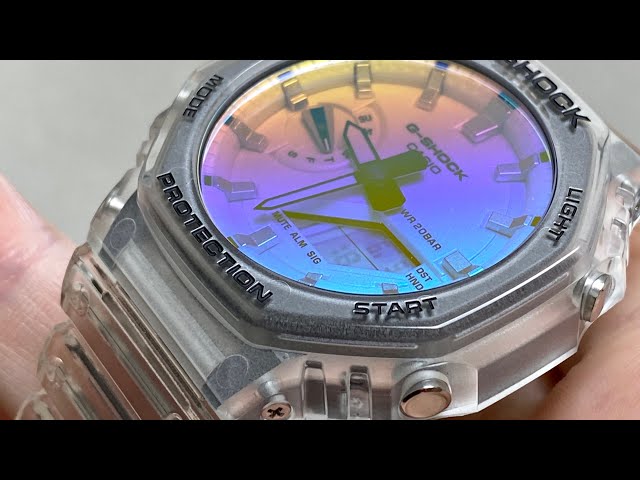G【GA-2100SRS-7AJF】SHOCK - YouTube