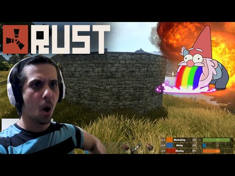 RUST #72 ALIJOS OCULTOS Y VÓMITOS!!! - Gameplay español gameplay español transistor