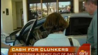 Cash for Clunkers Crashing?