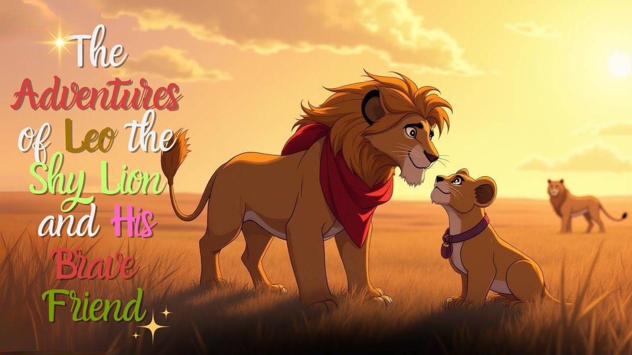 The Adventures of Leo the Shy Lion and His Brave Friend - YouTube