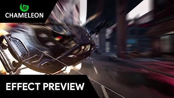 Radial Blur - Chameleon Post Process for Unreal Engine 4