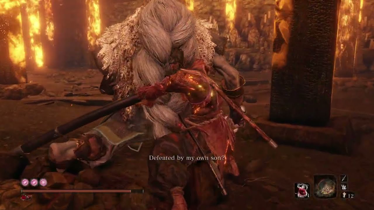 Sekiro | Inner Father Flawless (Demon Bell + Charmless)