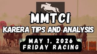 MMTCI KARERA TIPS | MAY 1, 2026 | FRIDAY MMTCI LIVE RACING | Karera Sa Pinas | WTA CARRY OVER